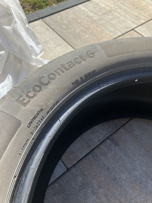 Opony letnie Continental EcoContact 6. 235/50/R19. DOT 2206.
