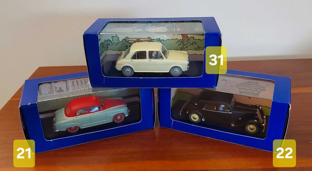 Colecção de Viaturas de Tintin