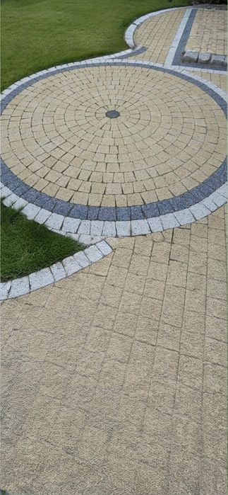 Układanie kostki- prace brukarskie, schody, tarasy