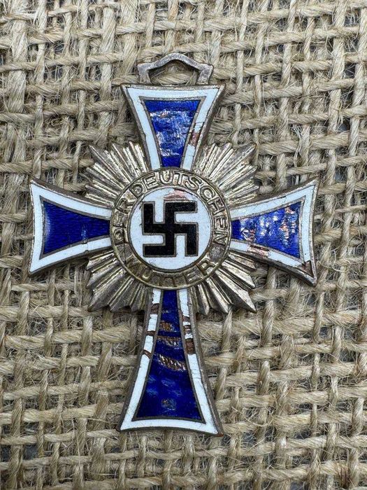 krżyz Matki 1938 2j klasy posrebzany original ww2 wh tanio