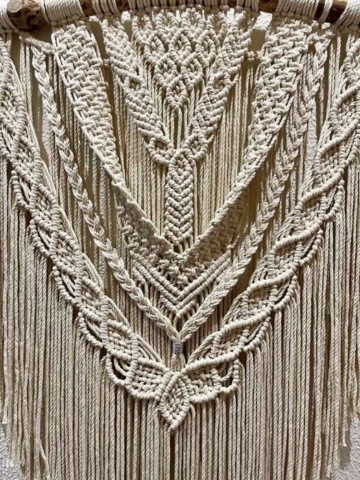 Painel em macrame