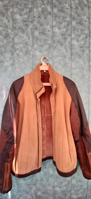 Куртка дублянка чоловіча в середньому стані р.46-48