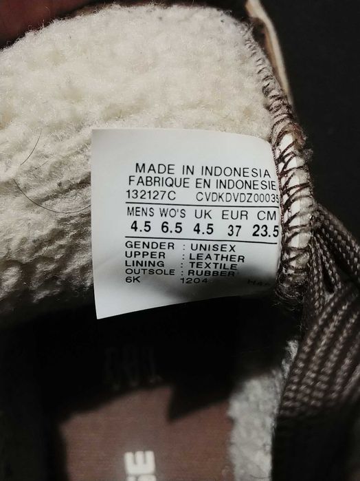 КЕДИ CONVERSE ALL STAR із натуральної шкіри