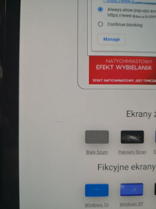 Galaxy Tab S5e [LTE] Ekran Amoled