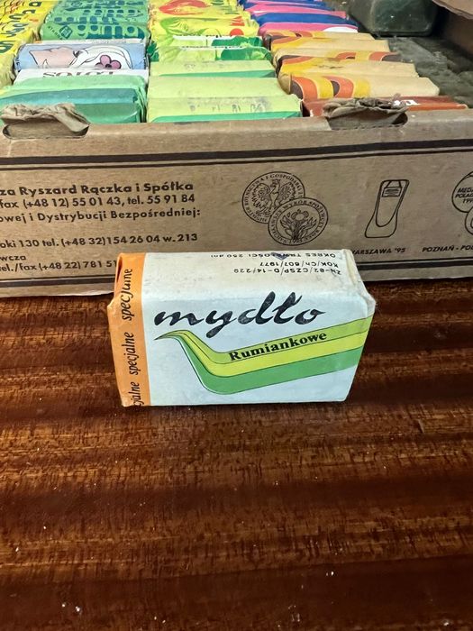 Mydlo mydla z okresu prl nowe retro vintage