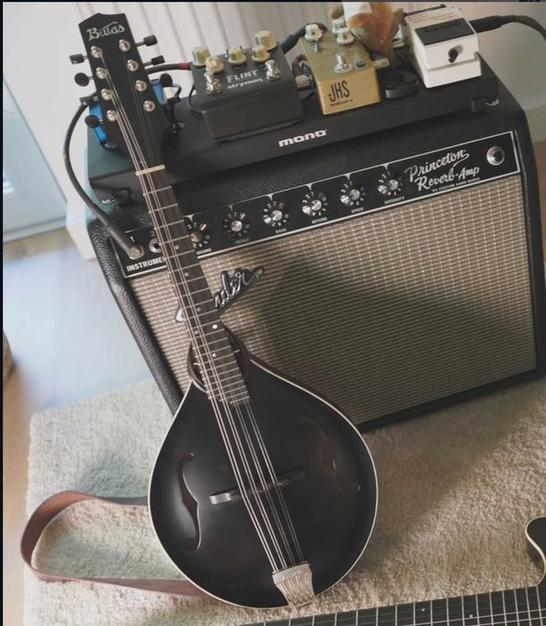 Mandolina —Bułas A-style Mandolin Black Top