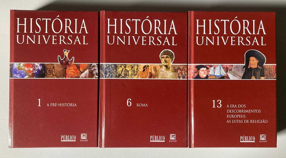 História Universal - Volumes 1 + 6 + 13