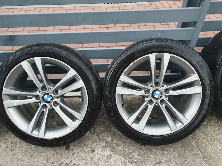 Bmw Alufelgi OEM koła 8x18 Cali Et.34 245/45/18 5x120 M Pakiet F10 F11 F20 F21 F30 F31 E60 E61 E90 E91 E92 E93 x1 e84 x3 e83 F25 F26