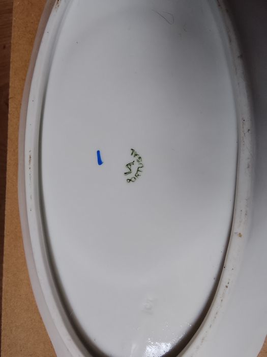 Travessa em porcelana da VA