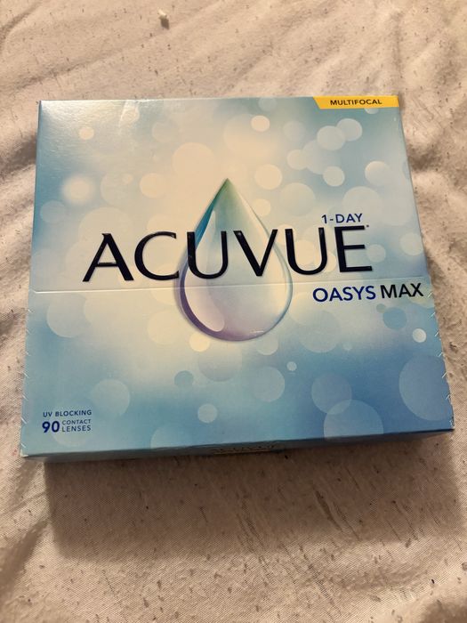 soczewki Acuvue Oasys Max 1-Day Multifocal (90 soczewek) -1.0