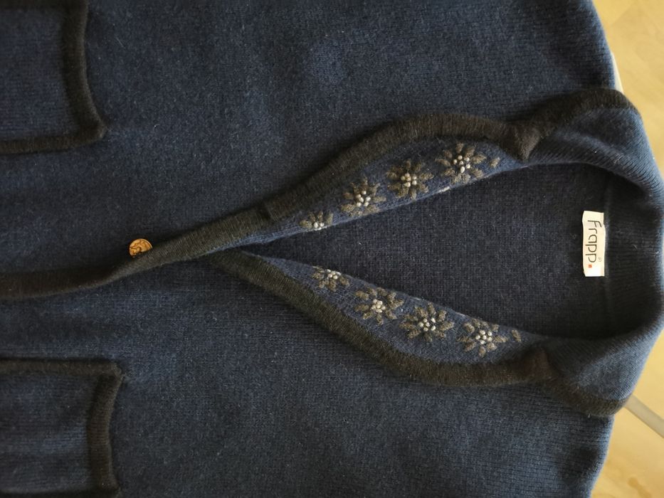 kardigan XXL vintage ekstra skład marki FRAPP