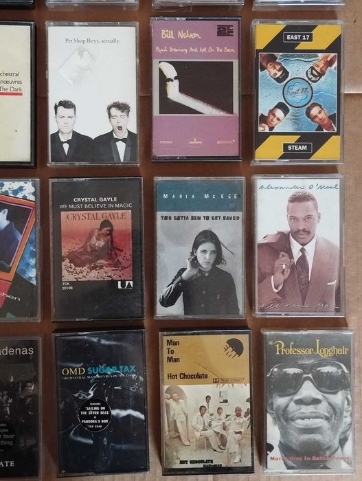 Várias Cassetes Antigas Internacionais #C03L02