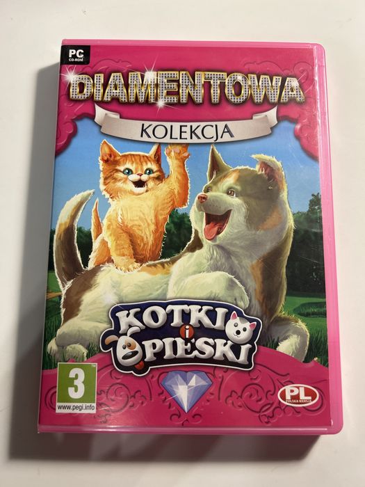 Kotki i pieski PC PL – Diamentowa Kolekcja, stan dobry