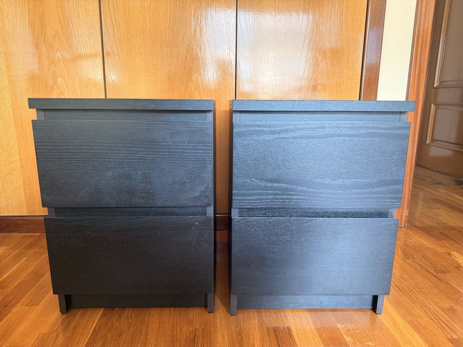 2 comodas ikea como novas