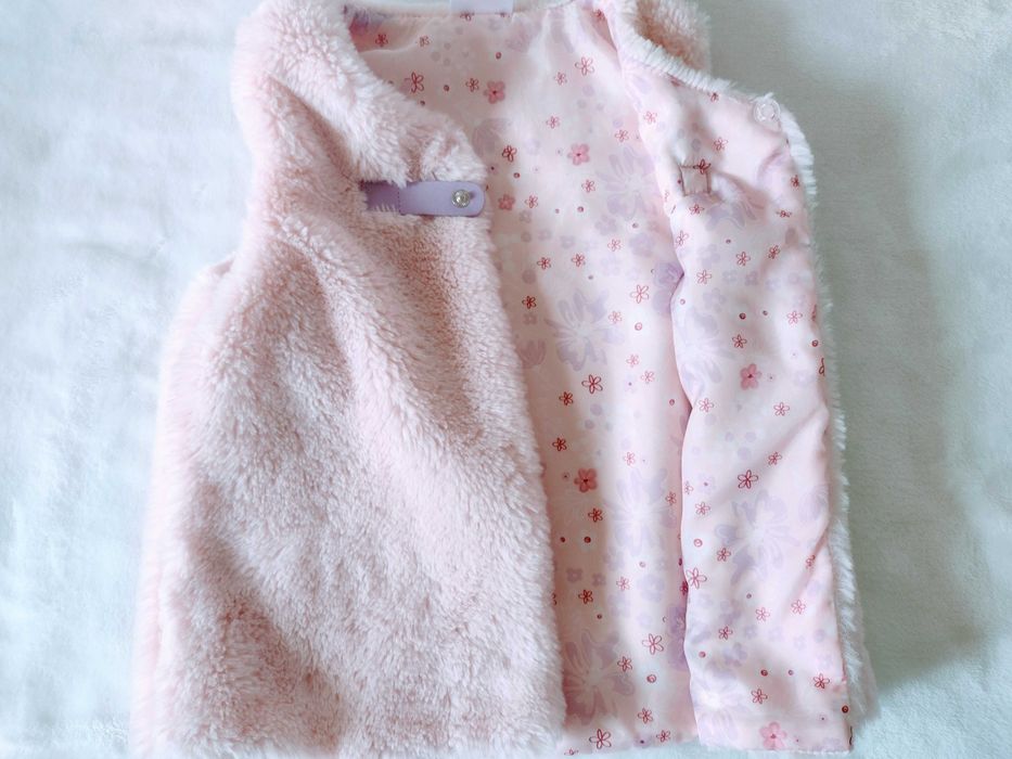 Kamizelka futerko rozmiar 98/104 nowa