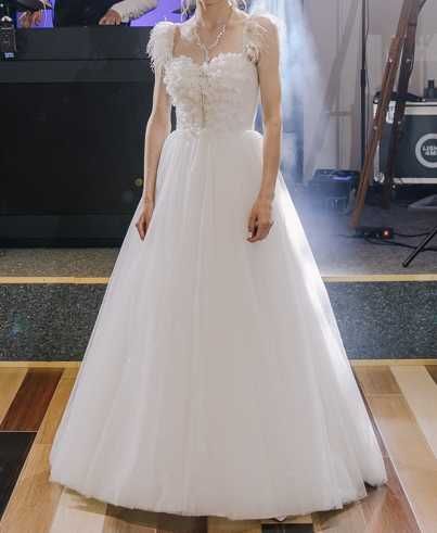 Suknia ślubna -księżniczka