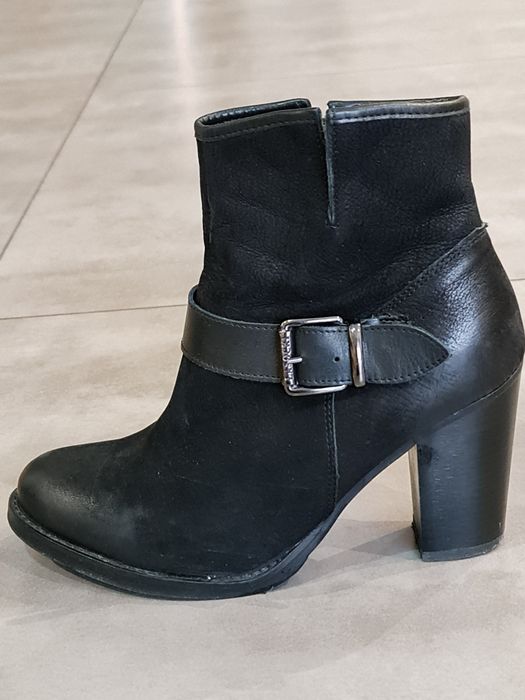 Botki Lasocki r. 38 skóra czarne