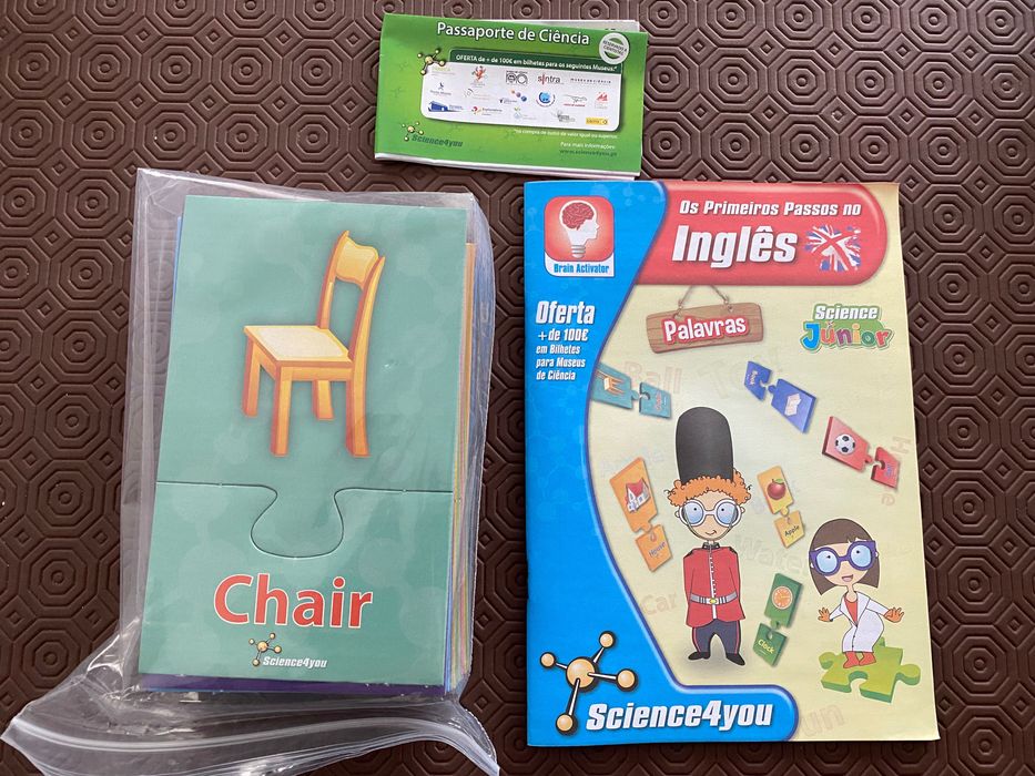 Science4you – 2 jogos - aprender inglês + caleidoscópio