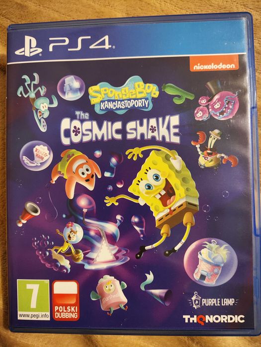SpongeBob cosmic shake na PlayStation 4
