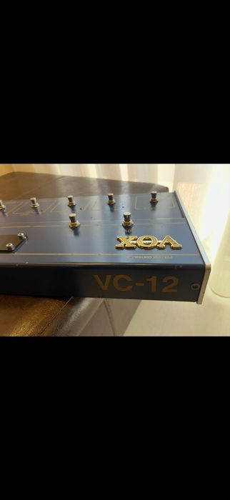 VOX VC12 Floor Foot Controller Pedal com saco e cabo