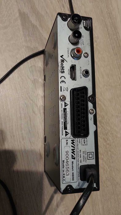 Dekoder WIWA HD90 + antena DVB-T komplet OKAZJA