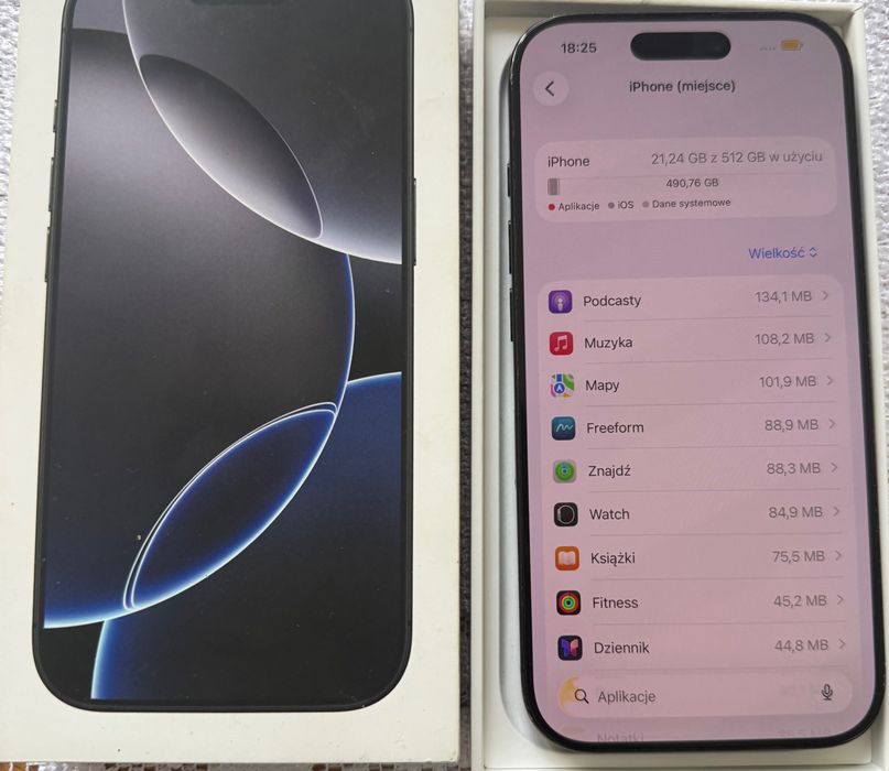 iPhone 16 Pro 512gb 89% bateria