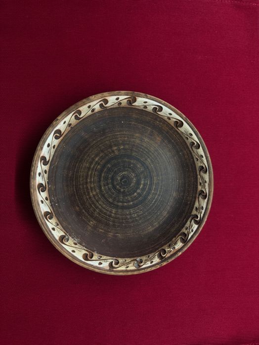 глиняний посуд,різдвяний комплект на 6 персон