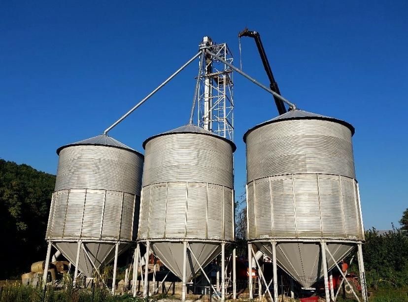 Silosy zbiorniki Zbożowe Petkus 150 ton redler podajnik