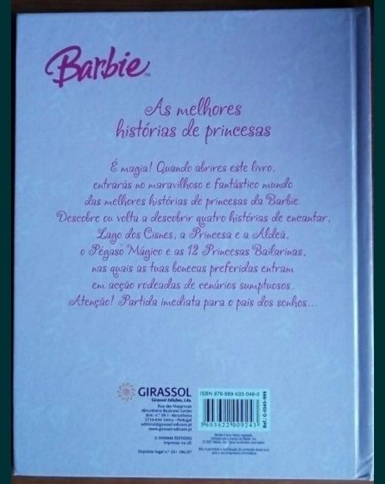 ENCANTADORl Livro Barbie A Princesa da Ilha
