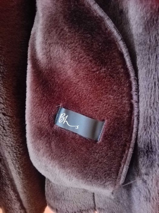 Nowy kożuszek ze skóry ekolog. roz. 42, British Home Stores