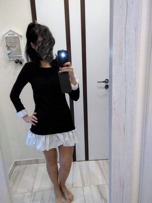 Sukienka materiałowa r.S/M