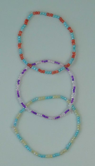 Bransoletki hand made 3 szt.zestaw 13