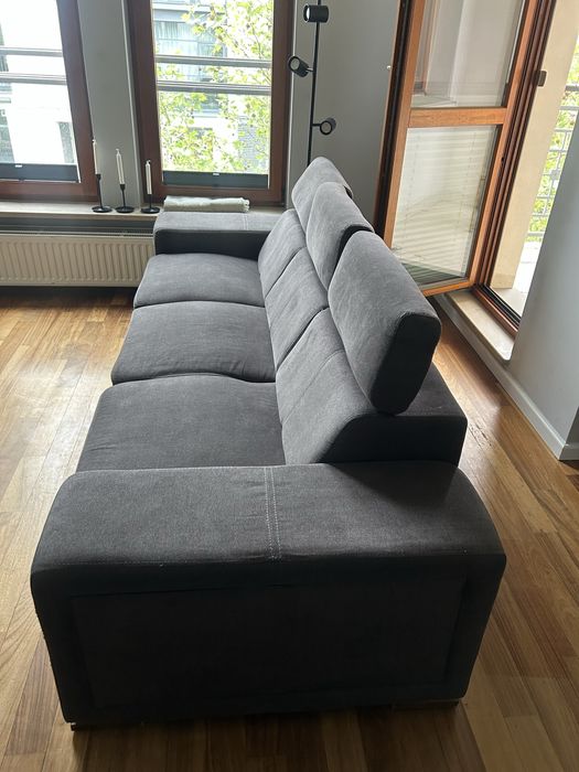 Sofa 250cm x 95 cm szara