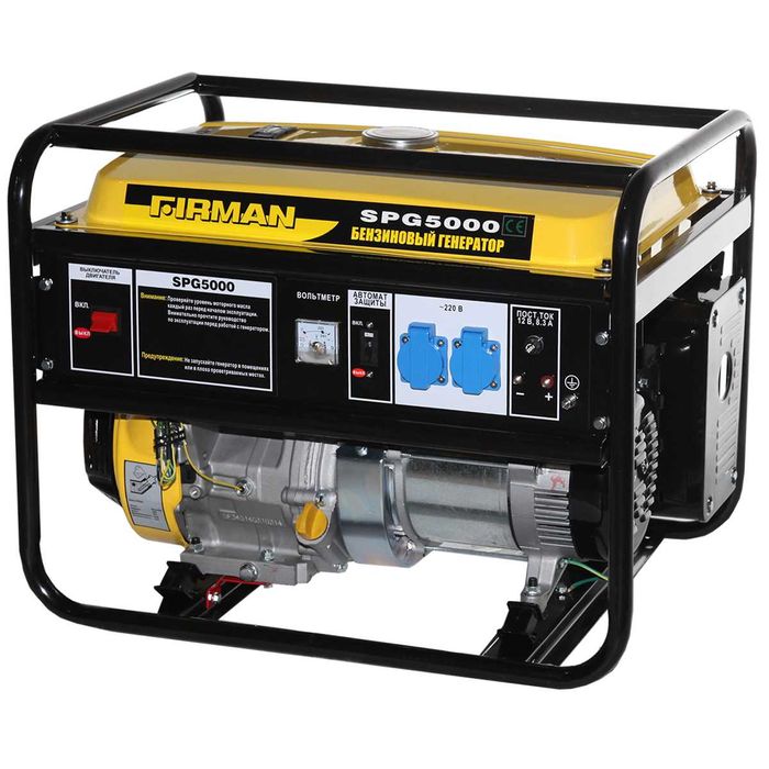 Бензиновий однофазний генератор FIRMAN SPG5000 б/у