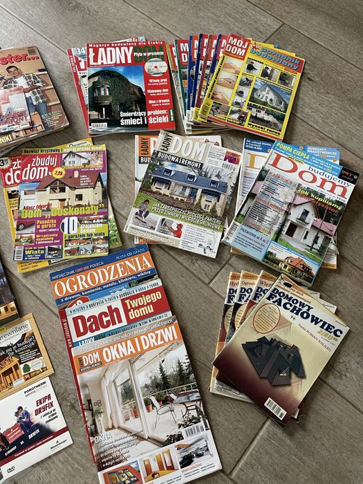 Magazyny Murator, Szkola budowania, Majster, Mój dom, Ładny dom 40 szt
