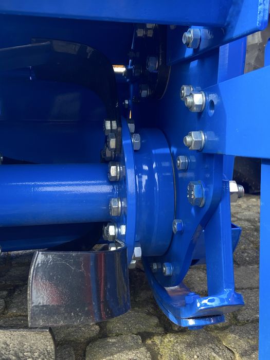 Fresa agricola reforçada caixa de velocidades de carretos