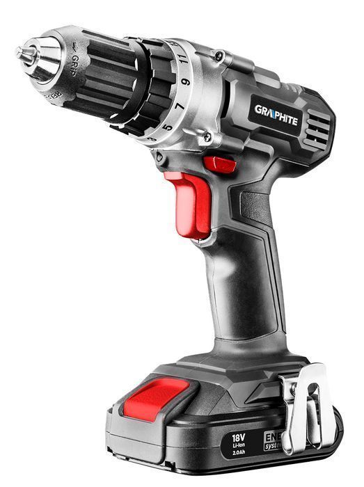 Wiertarko-Wkrętarka Akumulatorowa Energy+ 18V, Li-Ion