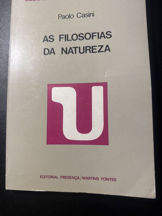 As filosofias da natureza , Casini