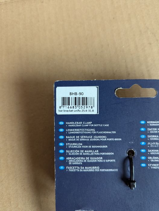 BBB Cycling UniFix BHB-90 adapter na bidon I montaż kierownica