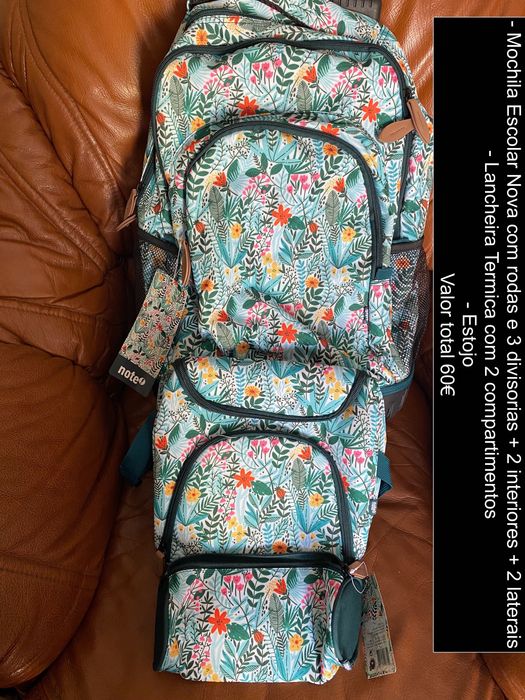 Mochilas e Trolleys Escolares Novas