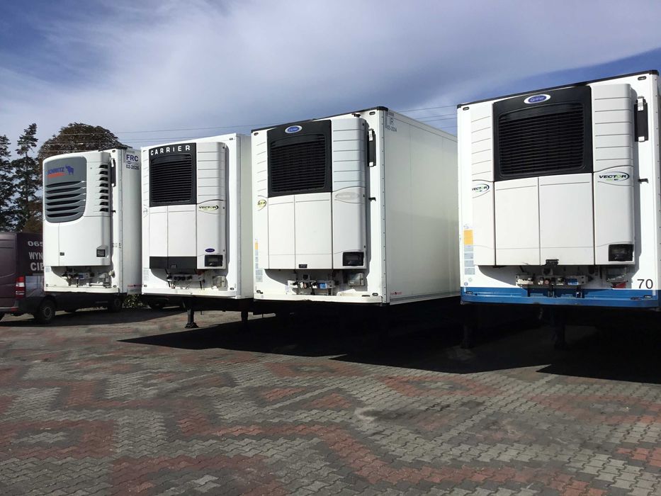 Wynajem naczep chłodni firan ciągników siodłowych.