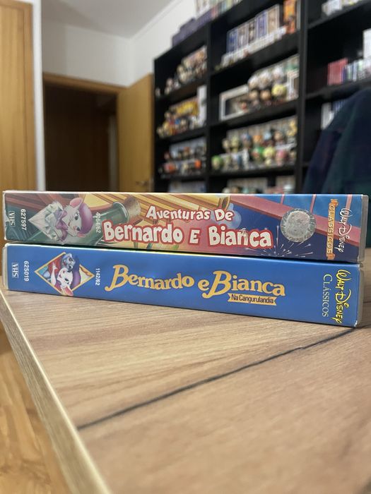 Conjunto vhs bernardo e bianca