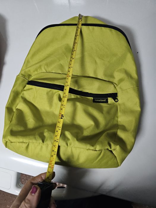 Mochila verde alface