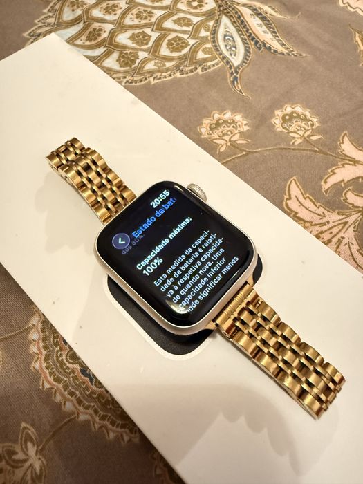 Apple Watch SE (GPS) 2.ª geração - 100% bateria