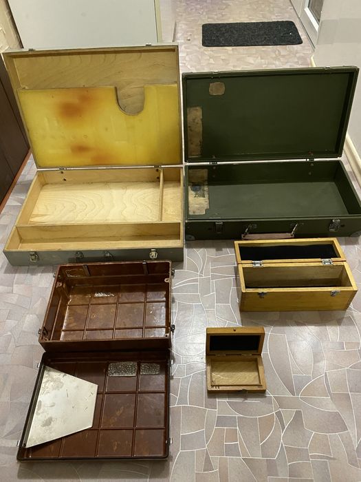 Ящик деревянный для инструментов ЗИП