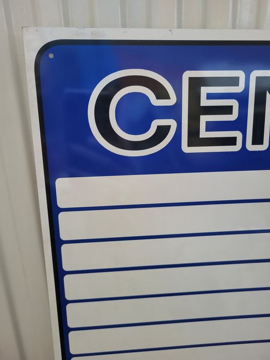 Cennik tabliczka cenowa