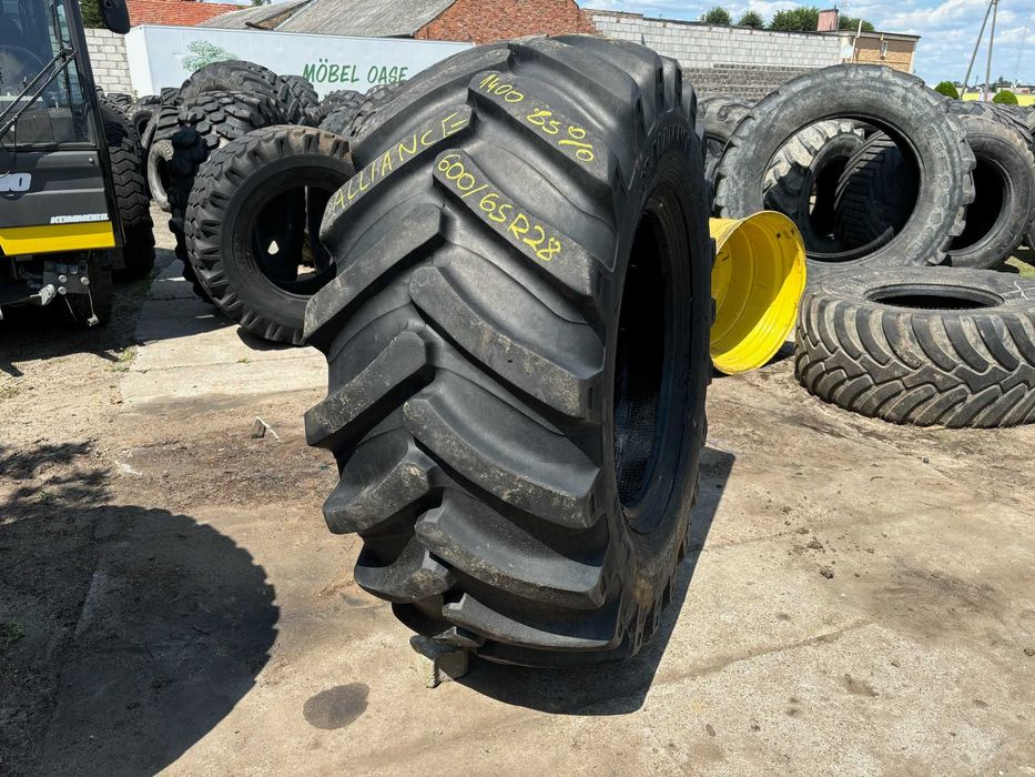 OPONA ROLNICZA LEŚNA 600/65 R28 600/65R28 600/65/28 ALLIANCE A-360 85%