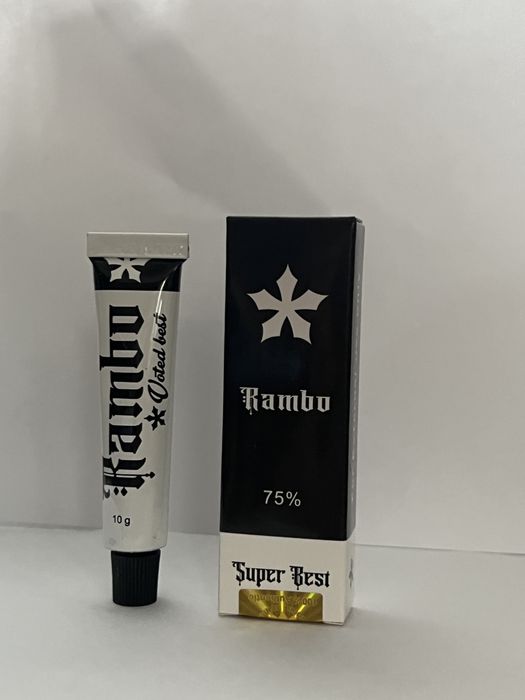 Oryginalny krem Rambo 75% do tatuaży. Najlepszy na rynku