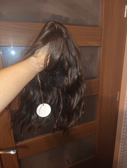 Peruka ciemne fale 40 cm