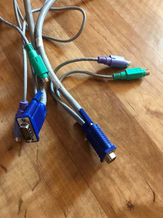 Комплект кабелів D-Link DKVM-CB/2M/B для DKVM-4K/B, 2м